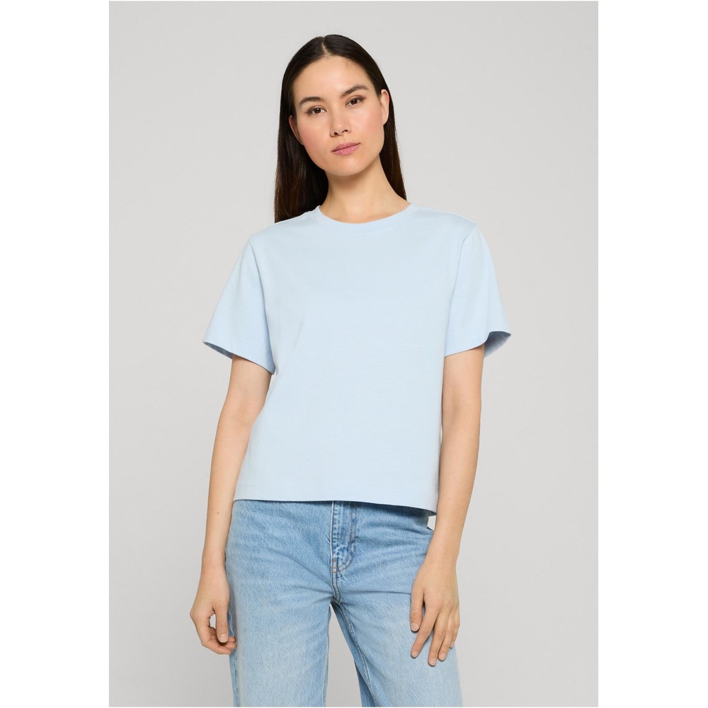 Urban Classics - Organic Boxy Damen TShirt - Blau